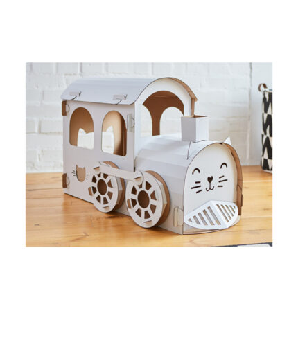 Karton Kedi Treni